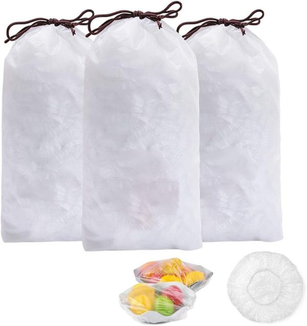 100pcs Disposable Flexible Transparent Plastic Food Storage Bags – Resealable & Multi-purpose