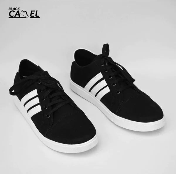 Black Camel Sneakers For Men | Black Color Shoes For Men