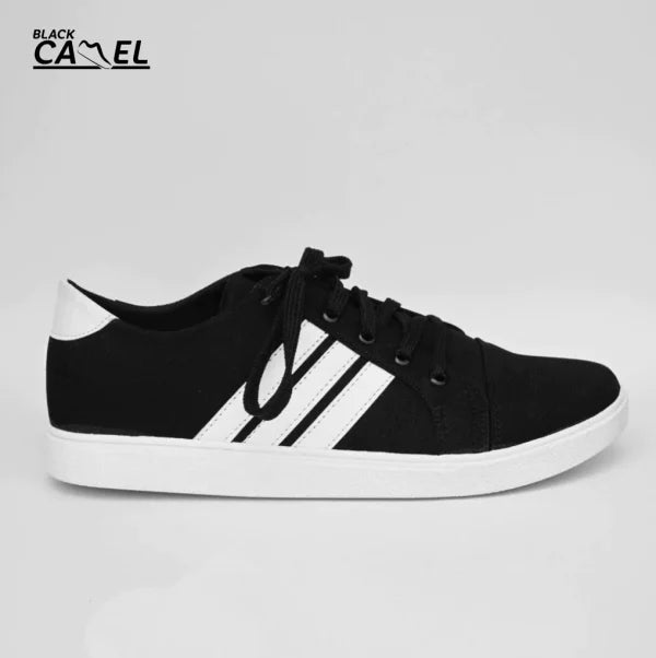 Black Camel Sneakers For Men | Black Color Shoes For Men