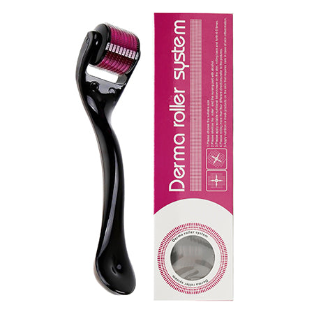 Derma Roller 540 Titanium Needle Facial & Hair Therapy Microneedle Hair Regrowth Beard Growth Anti Hair Loss Treatment Thinning