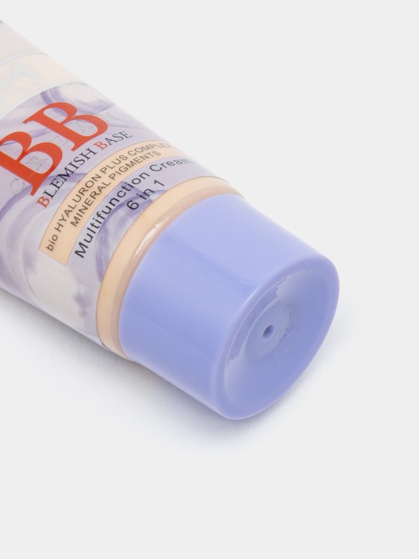 Xqm Bb Blemish Base Multi-function 6 In 1 Lavender Cream /moisturizing Bb Cream