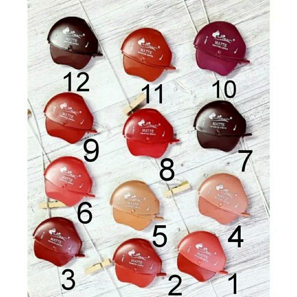 Yaxi beauty Apple Shape Lipstick Long Lasting Waterproof Matte lipstick