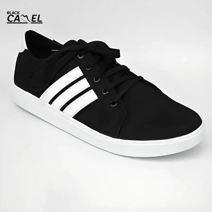 Black Camel Sneakers For Men | Black Color Shoes For Men