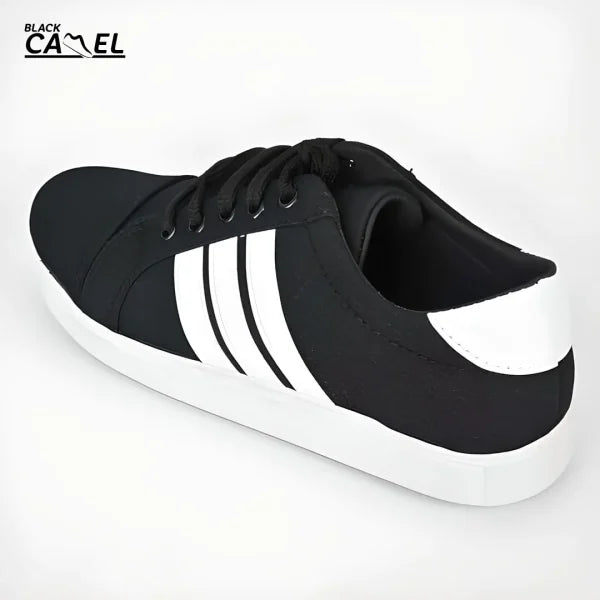 Black Camel Sneakers For Men | Black Color Shoes For Men