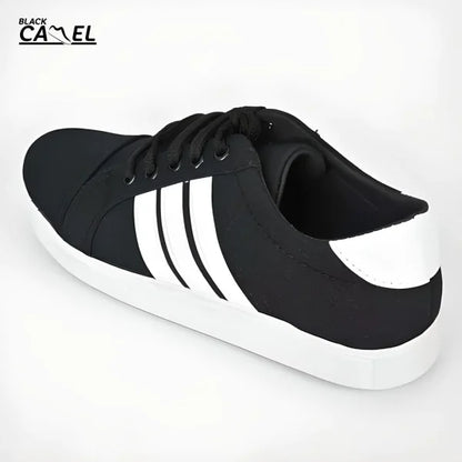 Black Camel Sneakers For Men | Black Color Shoes For Men