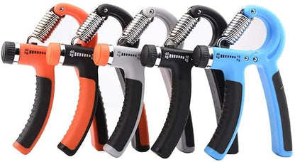 Hand Grip Strengthener Adjustable Resistance Wrist Strengthener Forearm Gripper Hand Workout Squeezer Grip [Rondom colour]