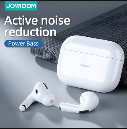 Joyroom Pro 2 Airpods – Wireless Bluetooth Earbuds With Anc, Premium Sound, Silicone Case – Pro 2 Earbuds For Ios & Android