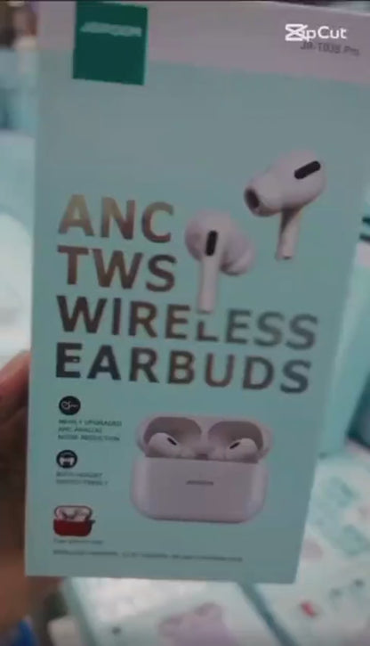 Joyroom Pro 2 Airpods – Wireless Bluetooth Earbuds With Anc, Premium Sound, Silicone Case – Pro 2 Earbuds For Ios & Android