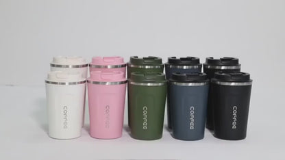Heat Preservation Coffee Mug Stainless Steel (random Color)
