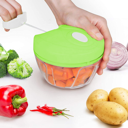 Speedy Chopper Multi Use Turbo Cutter Mini Handy Manual Speed Chopper For Vegetables Fruits