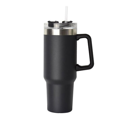 Stanley 40 Oz (1200ml) Stainless Steel Vacuum Insulated Tumbler With Straw – Leak-proof Quencher Cup For Hot & Cold Beverages, Travel Mug, Gym Water Bottle, Coffee Thermos -random Colors | Stanley | (with Box)