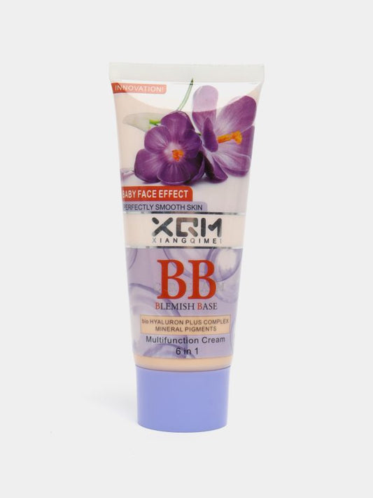 Xqm Bb Blemish Base Multi-function 6 In 1 Lavender Cream /moisturizing Bb Cream